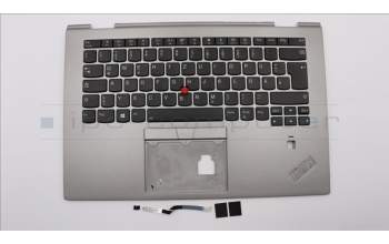 Lenovo 01LX953 MECH_ASM Ccover,SLV,KBD DE,CBL,DFN-FUYU