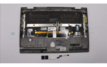 Lenovo 01LX966 C-Cover with keyboard,Russian,Silver