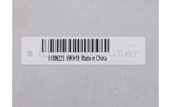 Lenovo 01MN223 MECH_ASM Back Cvr,HDMI,Cam,A,Silver C4