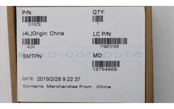 Lenovo 01YN279 CABLE CBL,LCD,EDP,FHD,Touch,AMPH