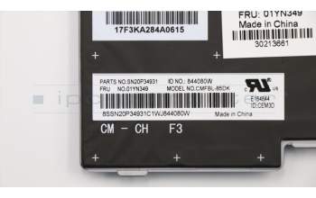 Lenovo 01YN349 FRU CM Keyboard nbsp ASM Silve