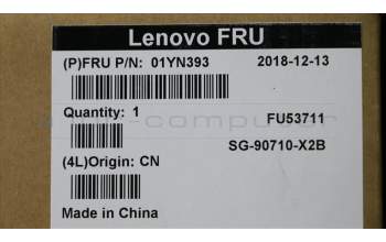 Lenovo 01YN393 NB_KYB FRU COMO FL,LTN,KB,SV,GR