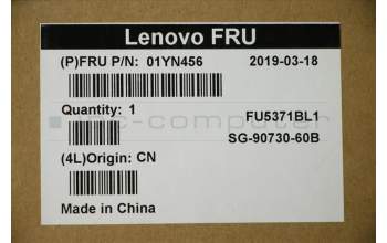 Lenovo 01YN456 NB_KYB FRU COMO FL,LTN,KB-BL,SV,EE