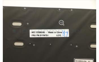 Lenovo 01YN751 NB_KYB FRU COMO NM,LTN,KB-BL,SV,FR