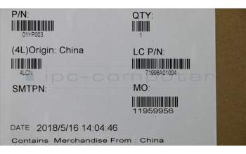 Lenovo 01YP003 NB_KYB FRU COMO SK,CHY,KB,BK,LAS