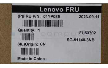 Lenovo 01YP085 NB_KYB FRU COMO SK,LTN,KB,BK,ARA