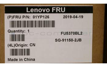 Lenovo 01YP126 NB_KYB FRU COMO SK,LTN,KB-BL,BK,BE