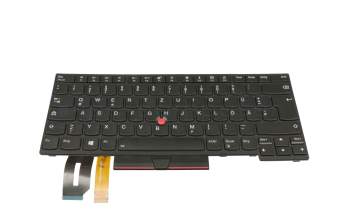 01YP292 Original Lenovo Tastatur DE (deutsch) schwarz mit Backlight und Mouse-Stick