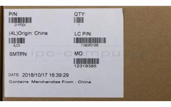 Lenovo 01YP304 NB_KYB FRU COMO FL,CHY,KB-BL,BK,SI