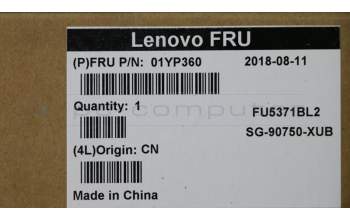 Lenovo NB_KYB FRU COMO FL,LTN,KB-BL,BK,US für Lenovo ThinkPad L480 (20LS/20LT)