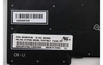 Lenovo 01YP369 NB_KYB FRU COMO FL,LTN,KB-BL,BK,DK