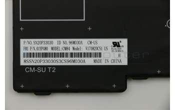 Lenovo NB_KYB FRU COMO FL,SRX,KB,BK,US für Lenovo ThinkPad L480 (20LS/20LT)