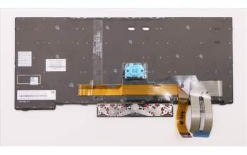 Lenovo 01YP523 Keyboard Internal, Spanish LA, Black, Backlight, UK