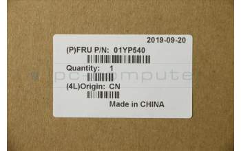 Lenovo 01YP540 Keyboard Internal, Norwegian, Black, Backlight, UK