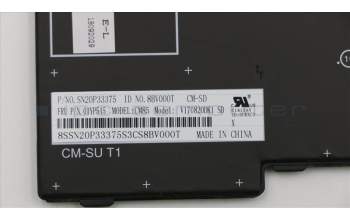 Lenovo 01YP545 NB_KYB FRU COMO FL,SRX,KB-BL,BK,SE