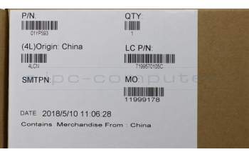 Lenovo 01YP593 NB_KYB FRU COMO NM,CHY,KB,BK,TH