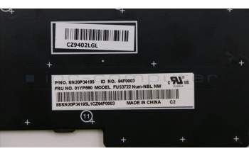 Lenovo 01YP660 FRU: COMO NM, lateinischer Schriftsatz, Tastatur, BK, NEIN