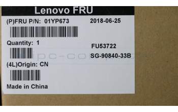 Lenovo 01YP673 Interne Tastatur, Thailändisch, schwarz, mit Ziffernblock