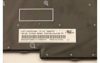 Lenovo 01YP680 NB_KYB FRU COMO NM,LTN,KB-BL,BK,US