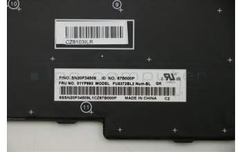 Lenovo 01YP693 NB_KYB FRU COMO NM,LTN,KB-BL,BK,GR