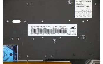 Lenovo 01YP842 NB_KYB FRU COMO SK,CHY,KB-BL,SV,CFR