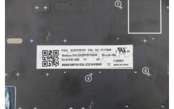 Lenovo 01YP908 NB_KYB FRU COMO SK,LTN,KB,SV,GB