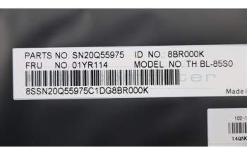 Lenovo 01YR114 NB_KYB TH-KBD,SE,CHY,BL