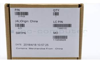 Lenovo 01YR439 Scharnier KIT_Scharnier_SZS_Black