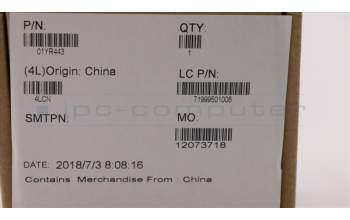 Lenovo 01YR443 Scharnier KIT_Scharnier_TP_SZS_Black