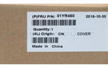 Lenovo 01YR460 COVER FHD-TP Rear Cover w/spacer ASM