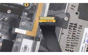 Lenovo 01YR530 MECH_ASM GRP_KBD_Bzl_ARA,FPR,BK,CHY