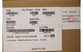 Lenovo 01YR581 MECH_ASM GRP_KBD_Bzl_HU,FPR,BK,SUN