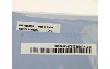 Lenovo 01YU095 MECH_ASM CS16_2BCP,GLASS,GRAY,NFC,TRA