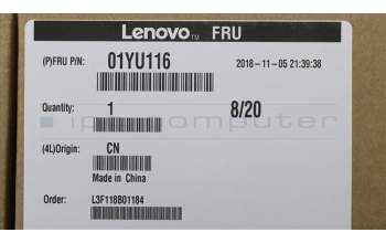 Lenovo COVER COVER,A cov,FHD,HD,CAM,BLK,Privacy für Lenovo ThinkPad T480s (20L7/20L8)