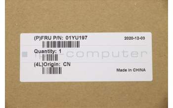 Lenovo 01YU197 HEATSINK CPU heatsink,w/Lüfter,SWG-P,SNN