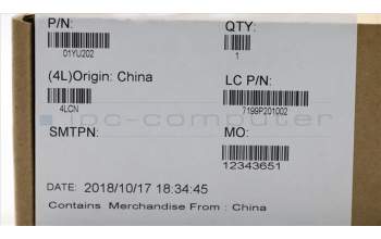 Lenovo 01YU202 Scharnier Scharnier,L/R,SZS