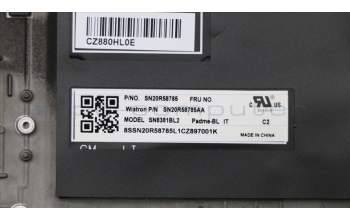 Lenovo 01YU782 MECH_ASM KBD+Bzl ASM,IT,w/o FPR,LTN