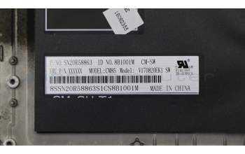 Lenovo 01YU795 MECH_ASM KBD+Bzl ASM,CH,w/o FPR,SRX