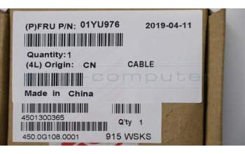Lenovo 01YU976 Flachbandkabel Cable,Smart Card Reader