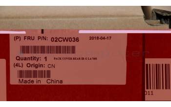 Lenovo 02CW036 BAUGR HINTERE ABDECKUNG_G IR AIO730S