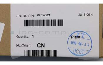 Lenovo 02CW221 MECH_ASM 334DT,FIO Brkt asm,V2