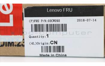 Lenovo 02CW292 MECH_ASM ASSY Laufwerksblende M920,DVD ROM