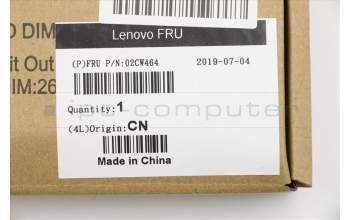 Lenovo 02CW464 MECH_ASM M630e Heatsink,AVC