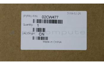 Lenovo 02CW477 Mechanical Assemblies, FRONT-BEZEL(BLACK)