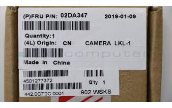 Lenovo 02DA347 MECHANICAL FRU Lens for WF camera