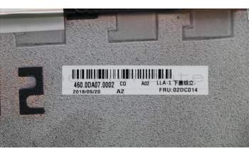 Lenovo 02DC014 COVER FRU Leia D cover