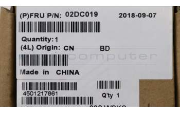Lenovo 02DC019 CARDPOP FRU Sensor board Yoga