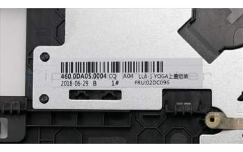Lenovo 02DC096 COVER FRU Leia C cover yoga w/WFC w/Pen