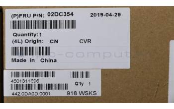 Lenovo 02DC354 LeiaFRUPendummy