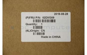 Lenovo 02DM309 COVER FRU COVER EL590_LOG_LOW_SUB_ASSY